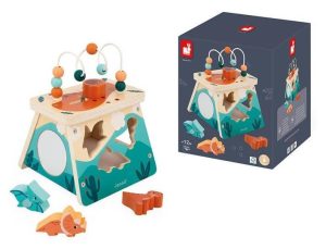 Kreatywna Janod Wielofunkcyjny wulkan edukacyjny dinozaury